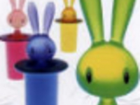 Color bunnies logo